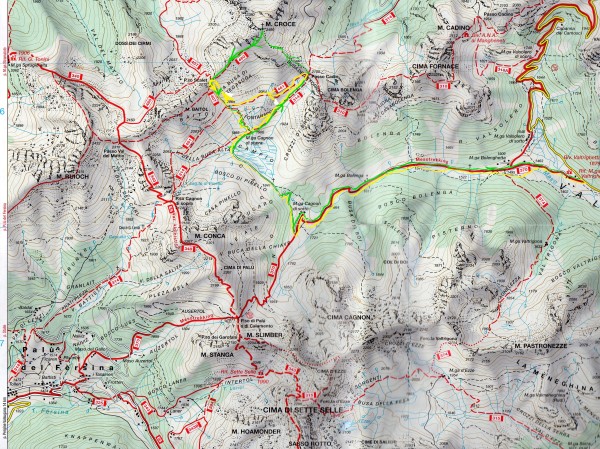 Cartina Monte Croce032